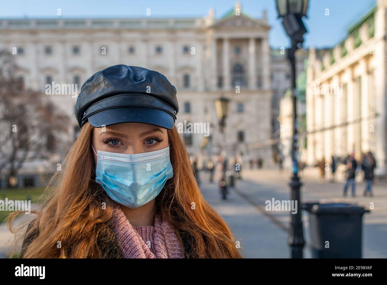 Woman wearing leather mask hi-res stock photography and images - Alamy