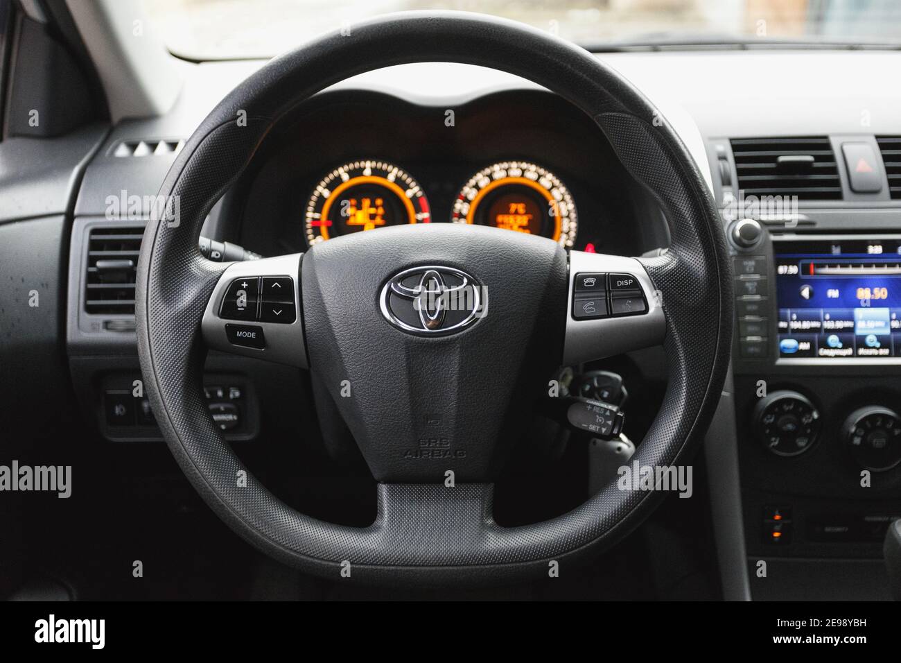 Toyota corolla interior hi-res stock photography and images - Alamy