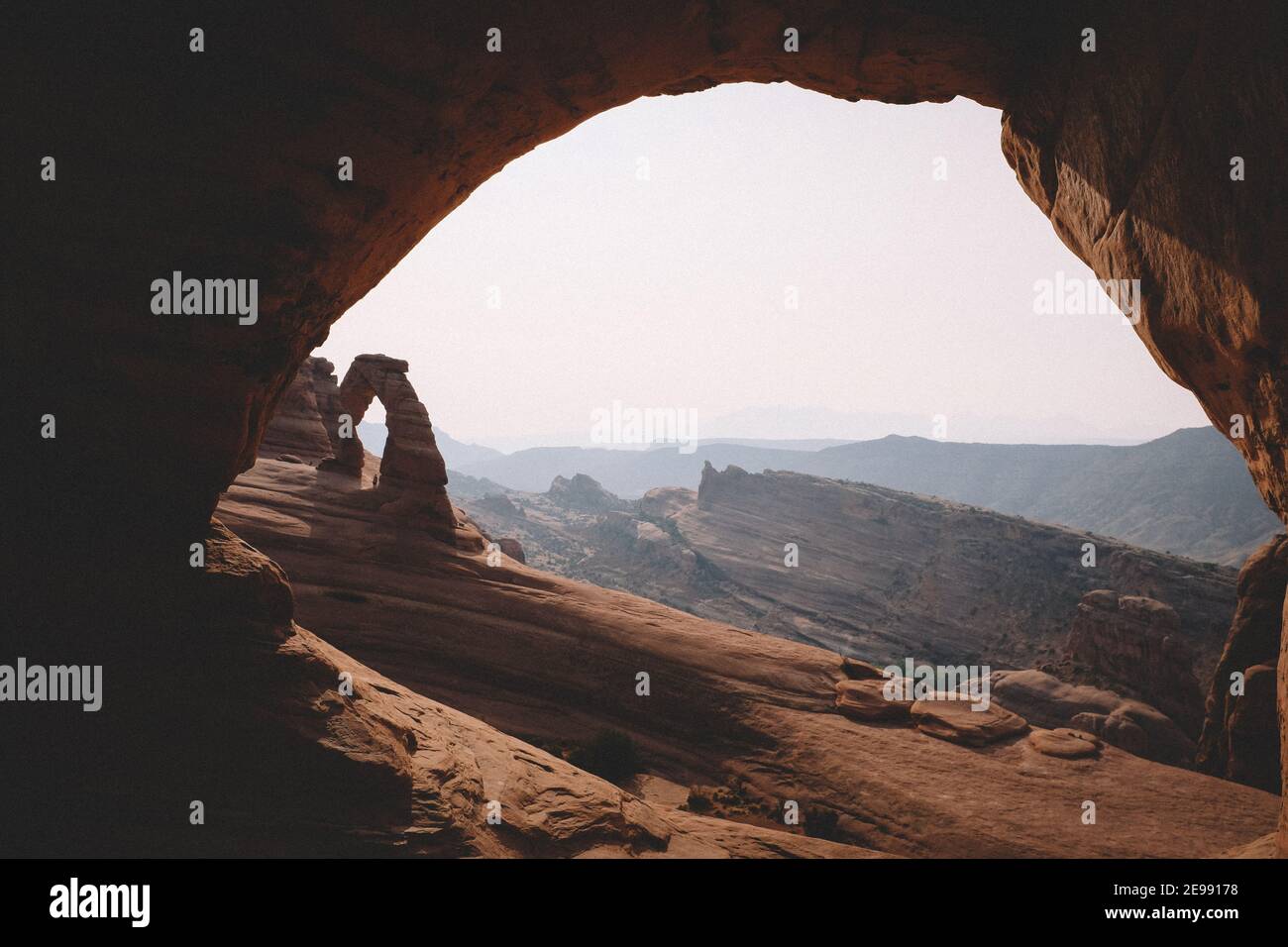 Delicate arch seen in hi-res stock photography and images - Alamy