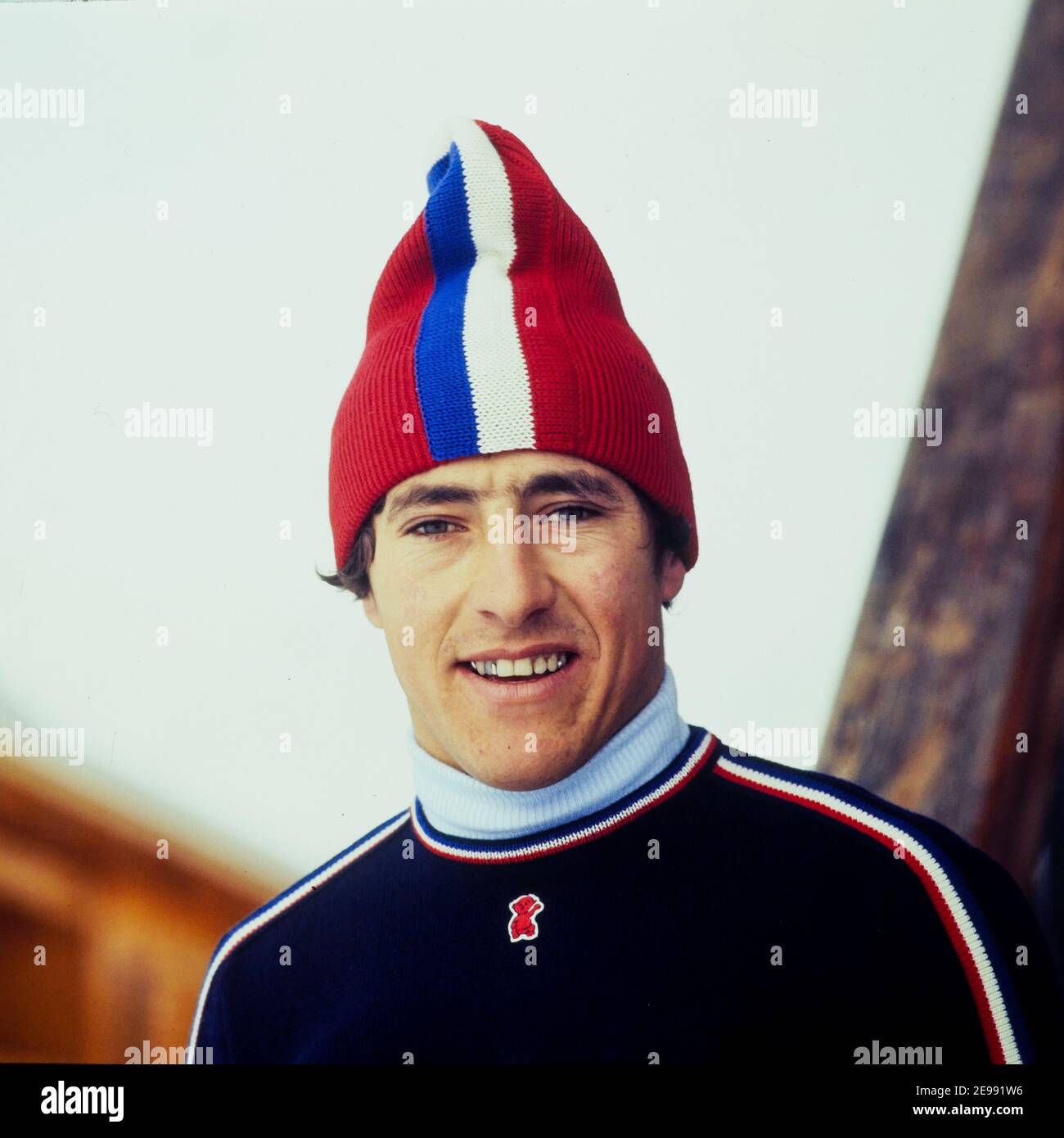 Henri Duvillard, French male Ski Team, November 1970 Stock Photo - Alamy