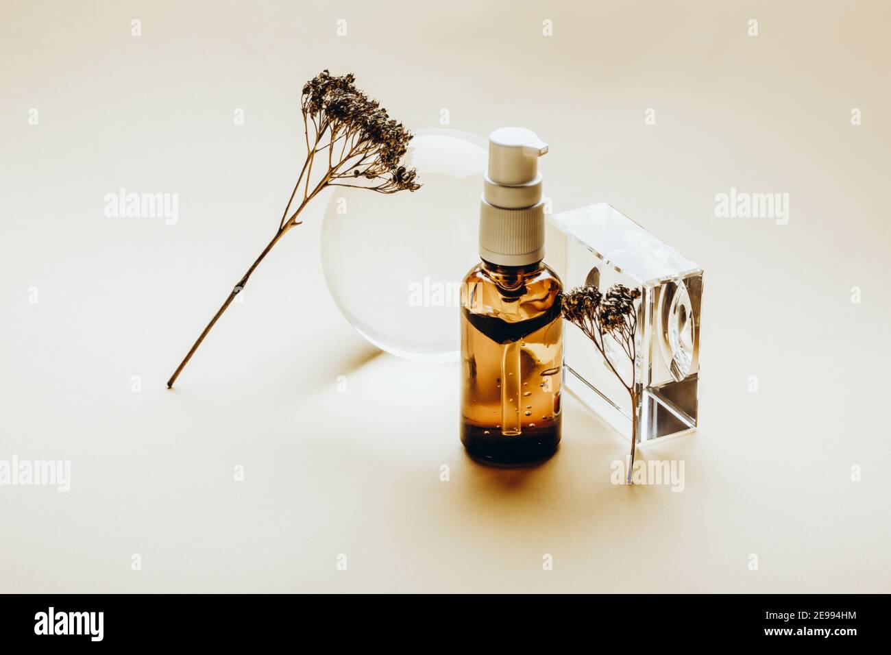 Photo of sustainable and ecofriendly packaging materials for modern