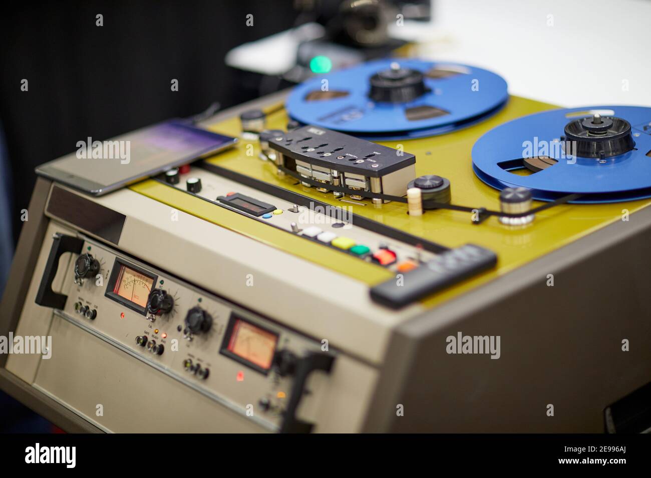 Professional Studio Analog Tape Machine Music Rcorder Stock Photo Alamy