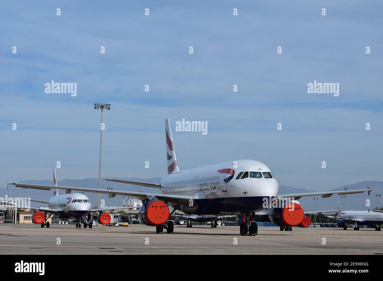 British Airways (BA) is the flag carrier airline of the United Kingdom Stock Photo