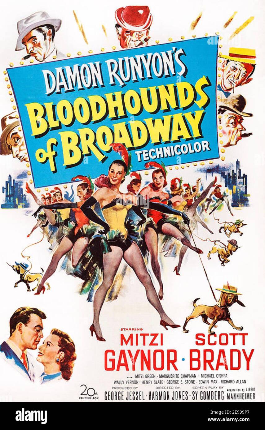Bloodhounds of broadway 1952 hires stock photography and images Alamy