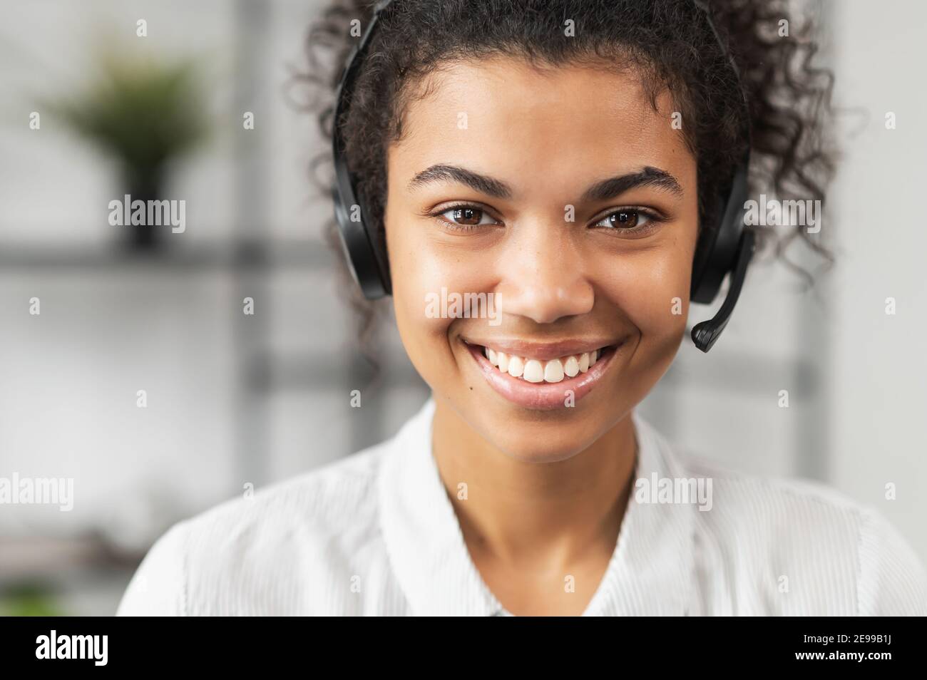 African american sales representative in hires stock photography and