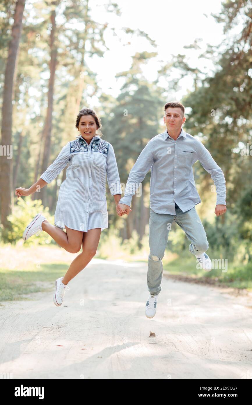 Denim couple outfit sales