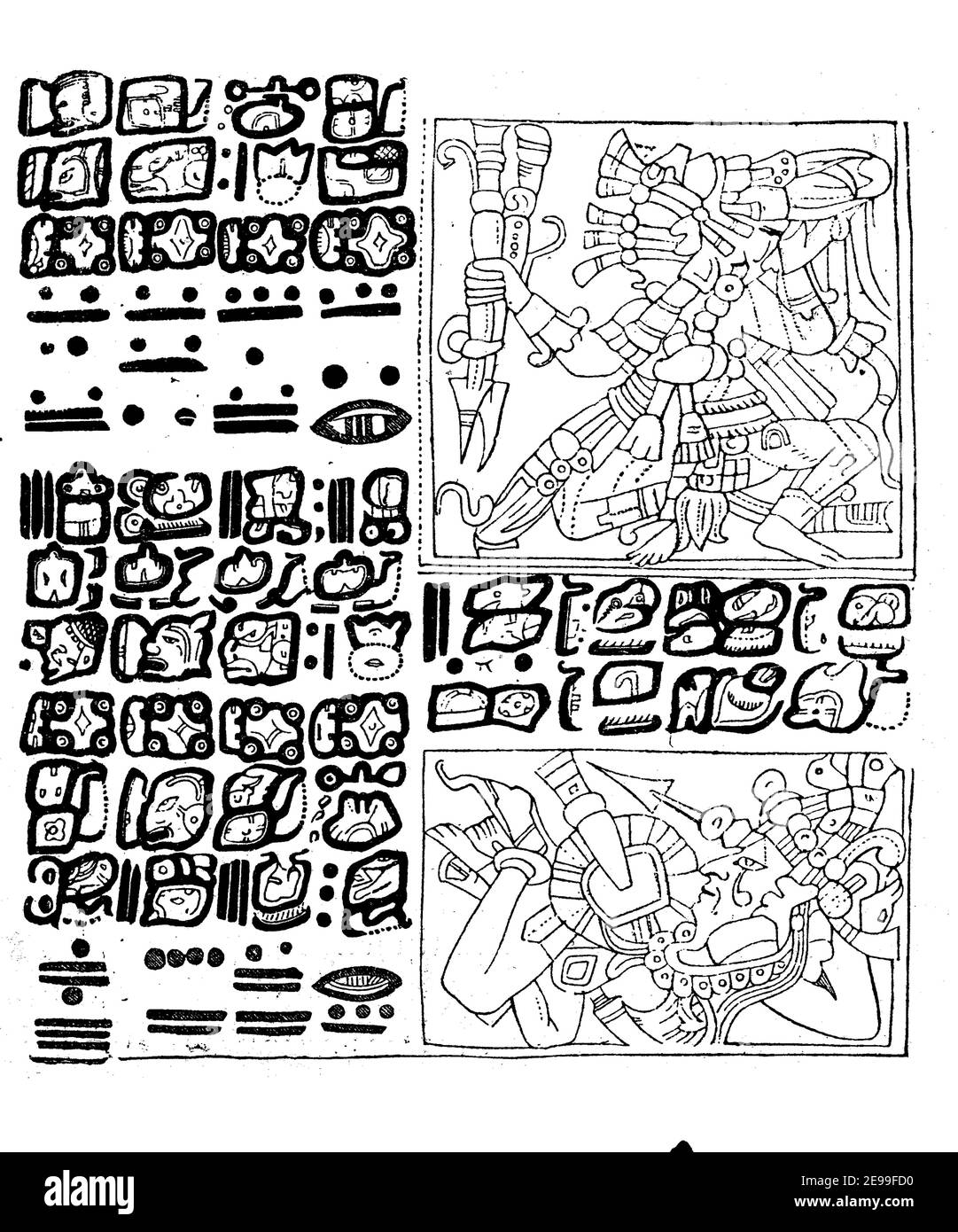 Mexican manuscript hi-res stock photography and images - Alamy