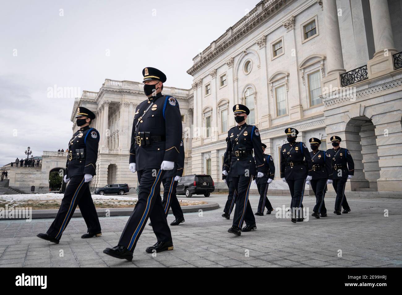 U s capitol police color guard hi-res stock photography and images - Alamy