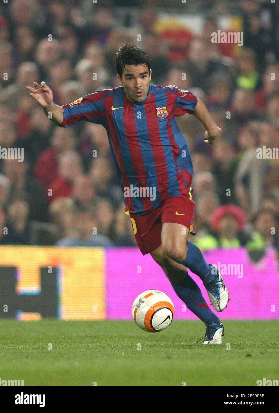 Barcelona's Deco during the Spanish primera league, FC Barcelona