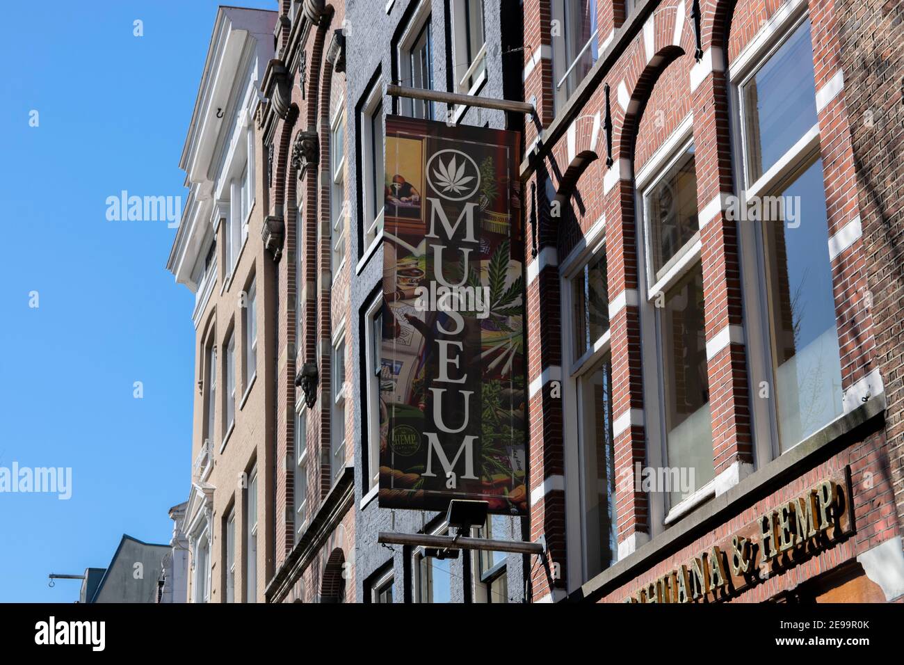 Hash Marihuana & Hemp Museum At Amsterdam The Netherlands 1-4-2019 Stock Photo