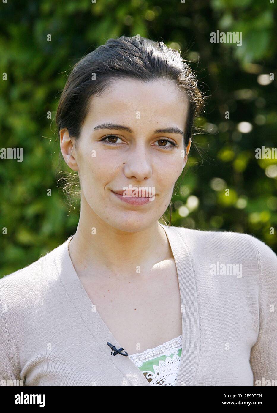 Zoe Felix poses during the 24th Festival of Film Policier (Mystery Film ...