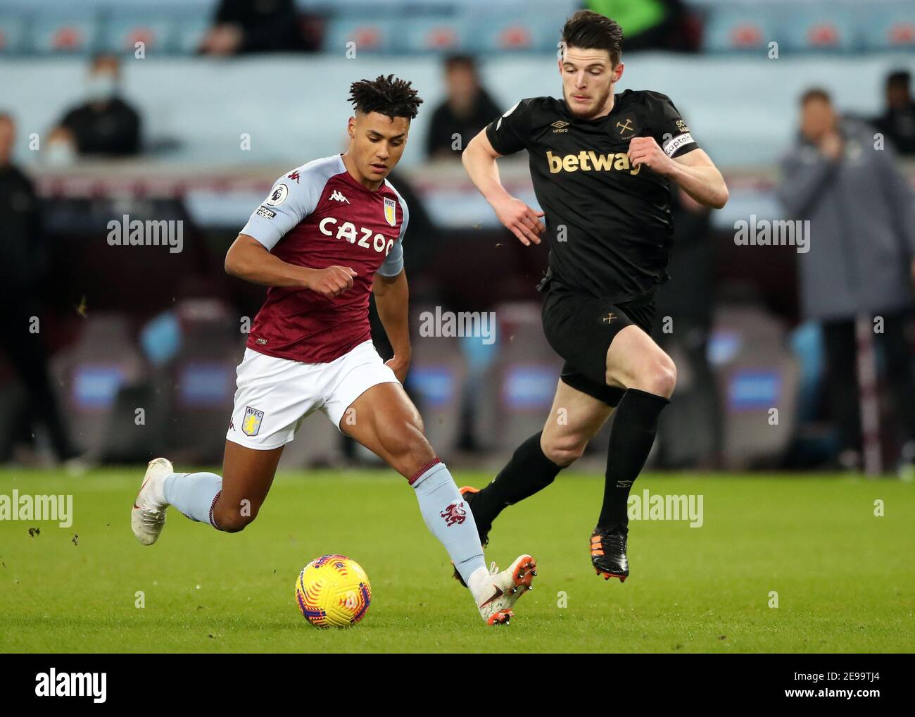 Declan rice 2021 aston villa hi-res stock photography and images - Alamy