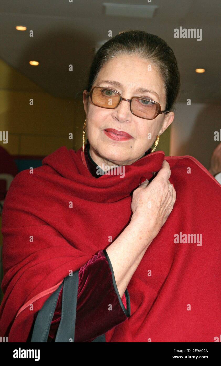 French Actress Francoise Fabian promotes her new TV Film 'Mademoiselle ...