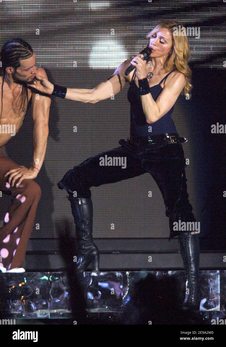 Superstar Madonna performs at the 2006 Coachella Valley Music 