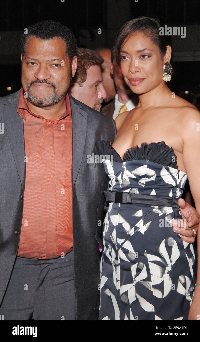 Laurence fishburne and wife hi-res stock photography and images - Alamy