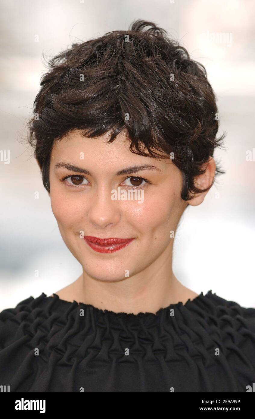 French actress Audrey Tautou poses at a photocall for Ron Howard's film The Da Vinci Code opening, out of competition, the 59th International Cannes Film Festival, in Cannes, southern France, on May French actress Audrey Tautou poses at a photocall for Ron Howard's film The Da Vinci Code opening, out of competition, the 59th International Cannes Film Festival, in Cannes, southern France, on May