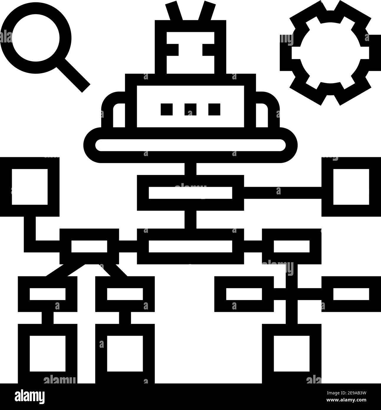 Test scanning technology Black and White Stock Photos & Images - Alamy