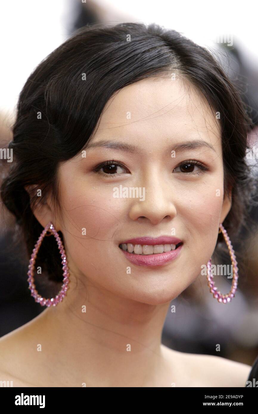 Chinese actress Zhang Ziyi upon arrival for the screening of Mexican director Alejandro Gonzalez Inarritu's film 'Babel' presented out of competition during the 59th Cannes Film Festival, in Cannes, France, on May 23, 2006. Photo by Hahn-Nebinger-Orban/ABACAPRESS.COM Stock Photo
