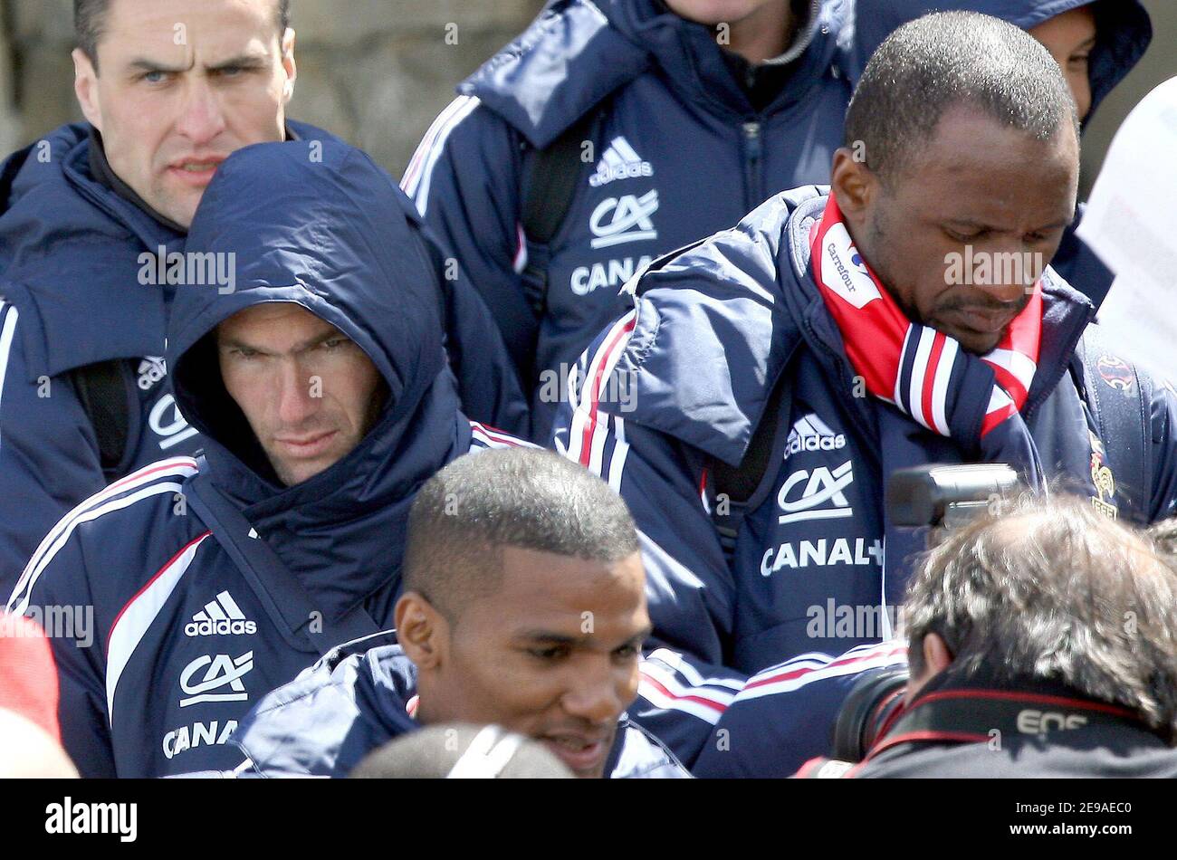 Zinedine zidane france during group hi-res stock photography and images -  Alamy