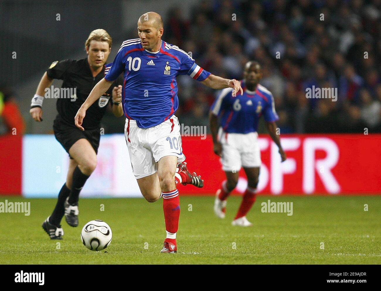 France's Zinedine Zidane during the International Friendly match