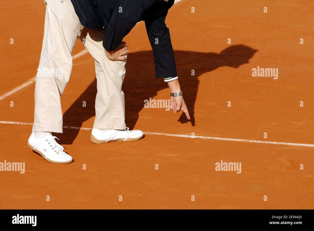 Atmosphere during the French Tennis Open at Roland Garros arena in