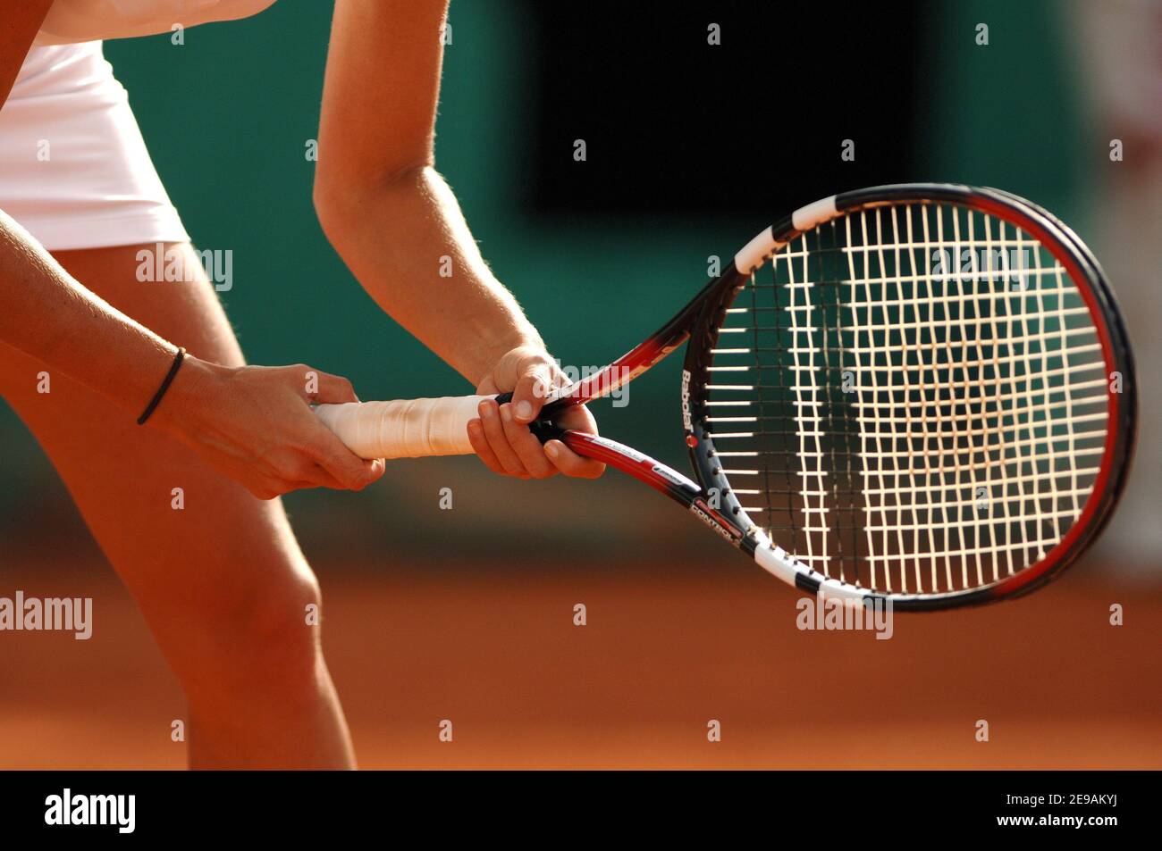 Atmosphere during the French Tennis Open at Roland Garros arena in