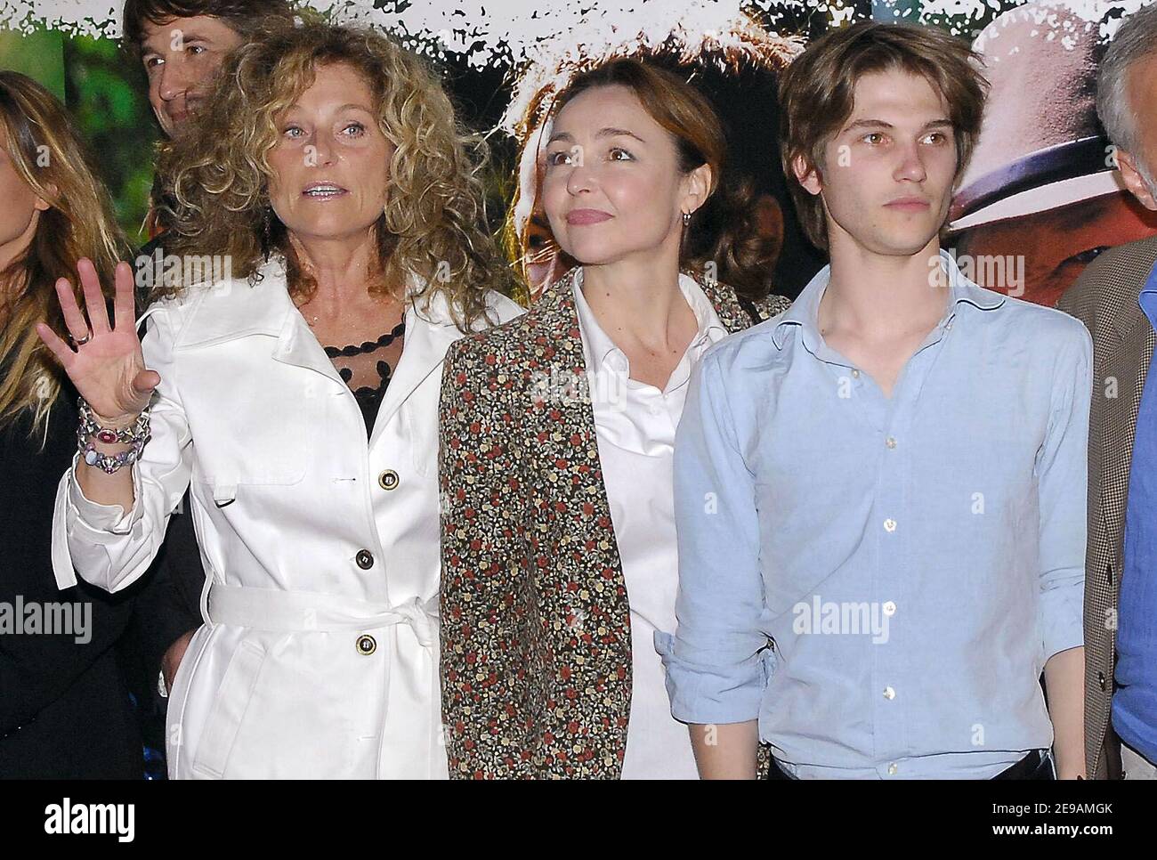 French Movie director Florence Moncorge-Gabin, French actress Catherine  Frot, French actor Jean-Paul Moncorge attend 'Le Passager de l'Ete'  premiere directed by Florence Montcorge-Gabin held at UGC Bercy in Paris,  France, on June