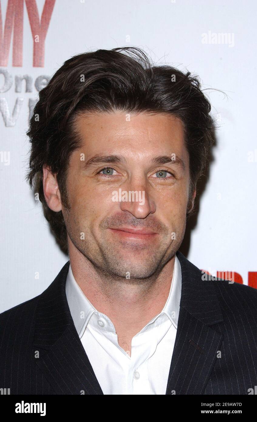 Patrick Dempsey attends the Grey's Anatomy First Season DVD Launch