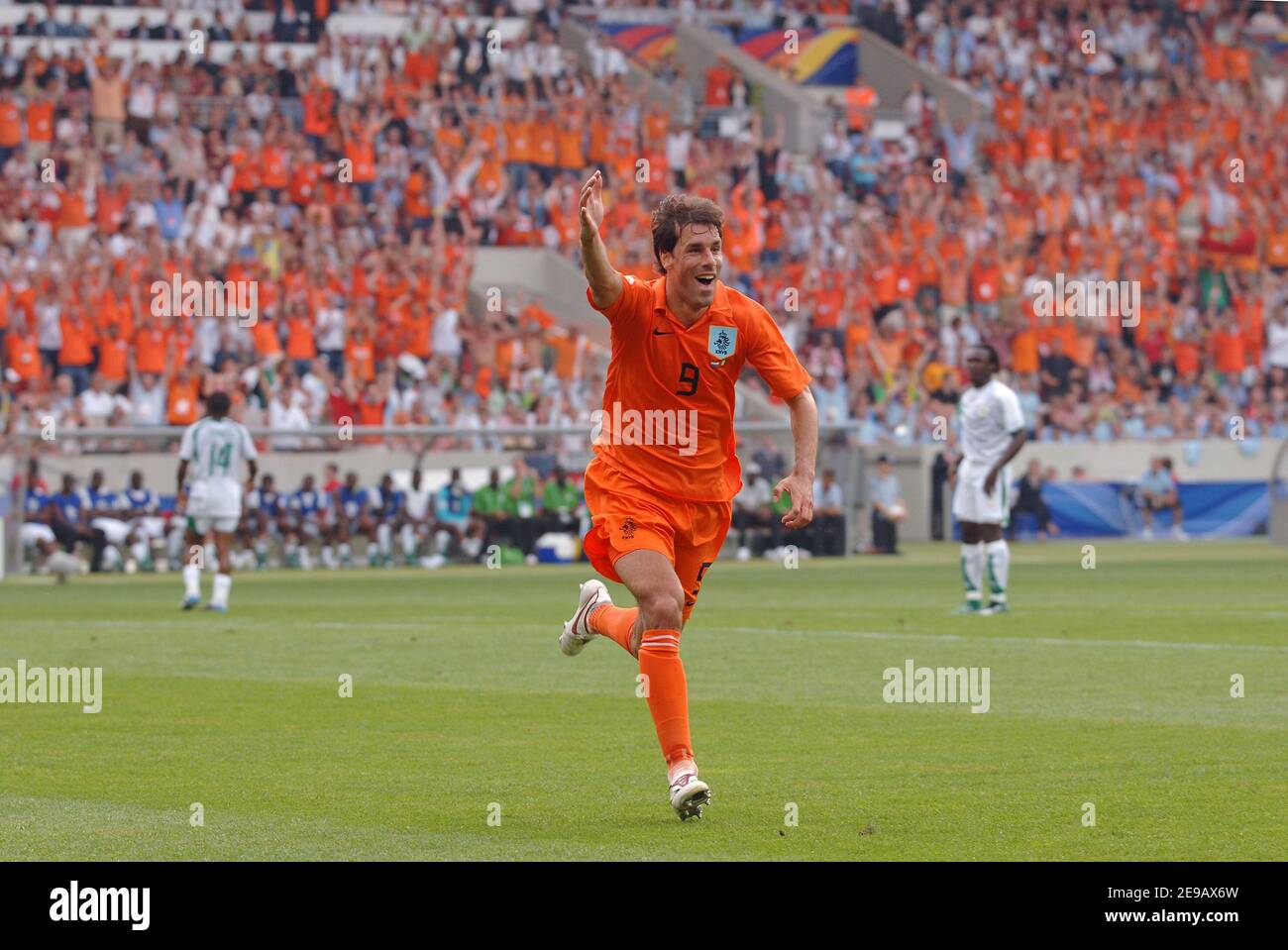 PORTO, PORTUGAL - JUNE 15: A portrait of Ruud van Nistelrooy of Holland  prior to t…