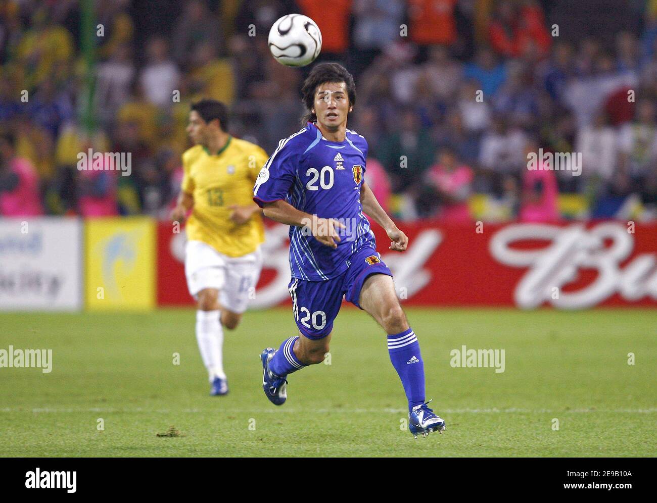 Japan's Keiji Tamada during the World Cup 2006, Group F, Japan vs