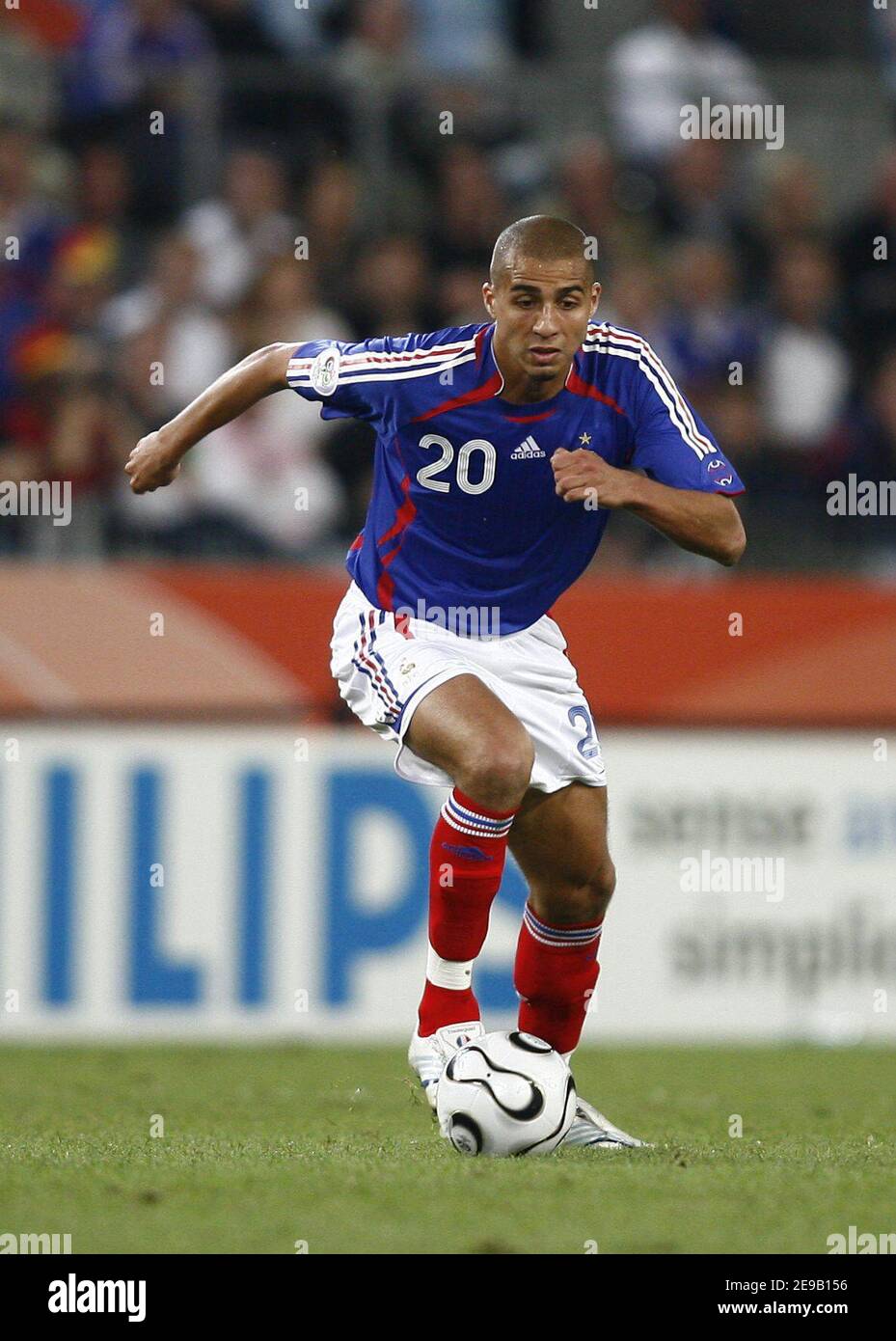 France's David Trezeguet in action during the 2006 FIFA World Cup-Group G,  France vs Togo, in Cologne, Germany, on June 23, 2006. France won 2-0.  Photo by Gouhier-Hahn-Orban/Cameleon/ABACAPRESS.COM Stock Photo - Alamy