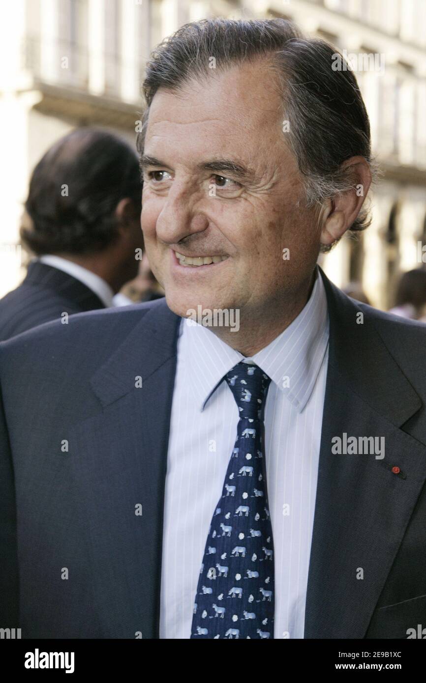 President of the ICC (International Chamber of Commerce) Jean-Rene ...