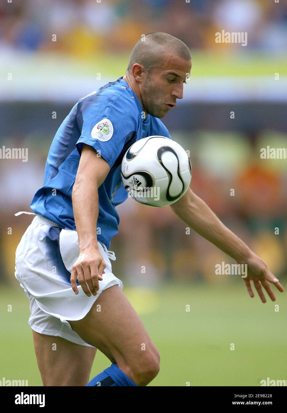 Italy's Alessandro Del Piero during the World Cup 2006, Second round, Australia vs Italy at the Fritz-Walter-Stadion in Kaiserslautern, Germany on June 26, 2006. Italy won 1-0 on a last-minute penalty kick. Photo by Gouhier-Hahn-Orban/Cameleon/ABACAPRESS.COM Stock Photo