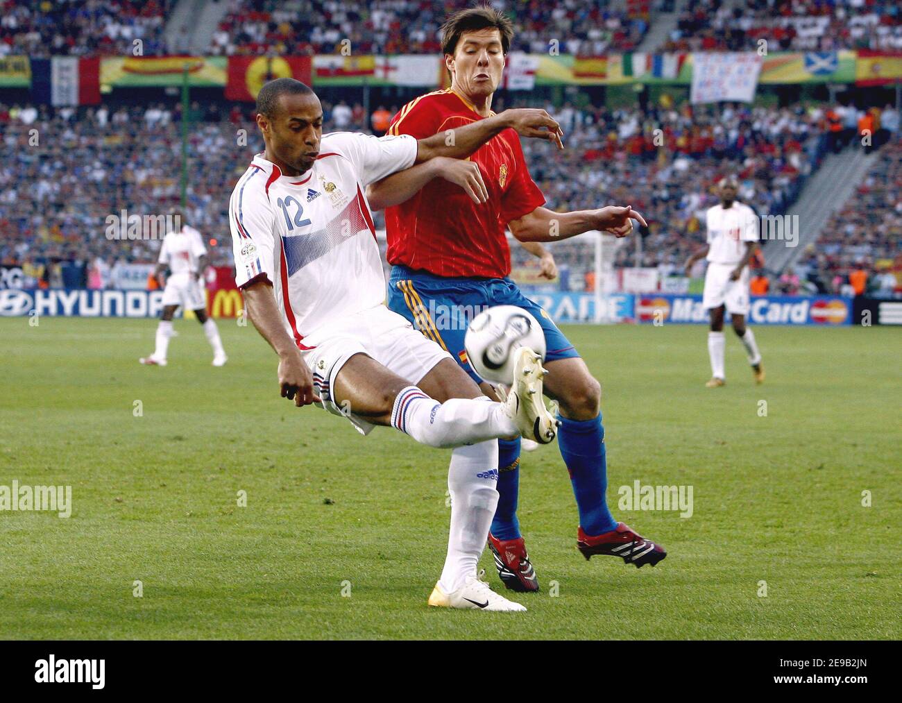 France's Thierry Henry in action during the World Cup 2006, Second