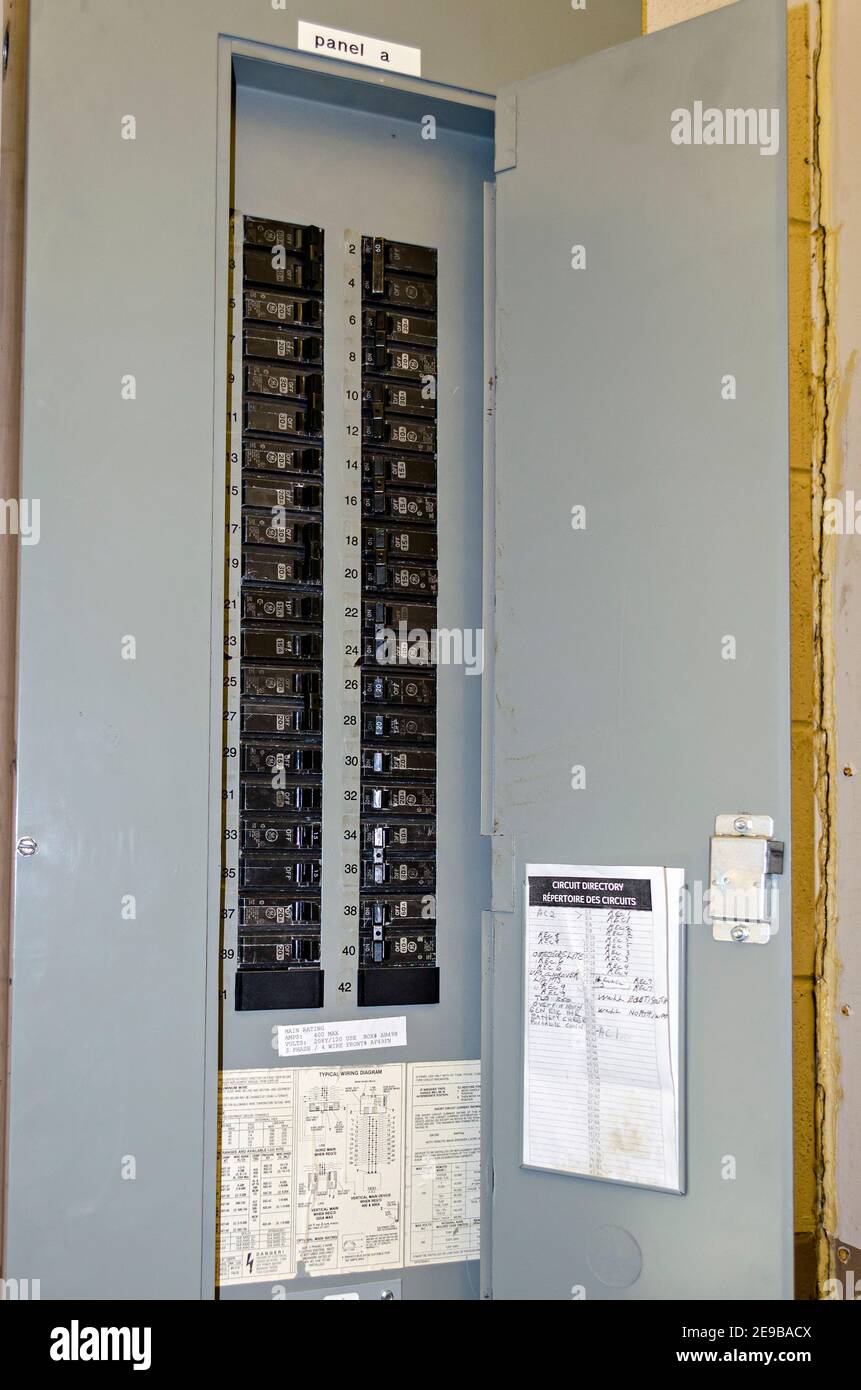 12 volt circuit breaker panel