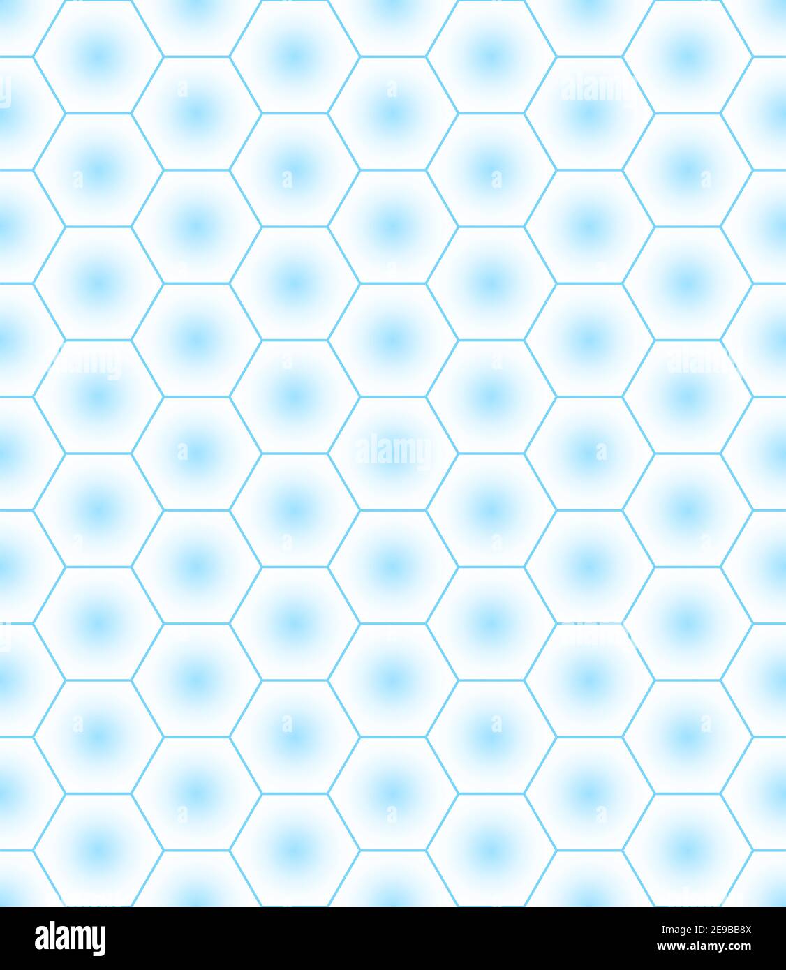 Seamless pattern of the abstract hexagonal gradient elements Stock Vector
