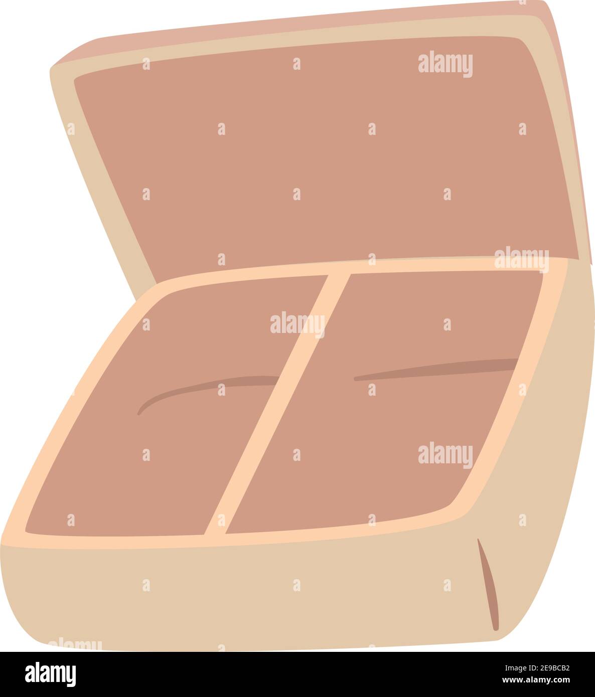 shopping box design of commerce and market theme Vector illustration ...