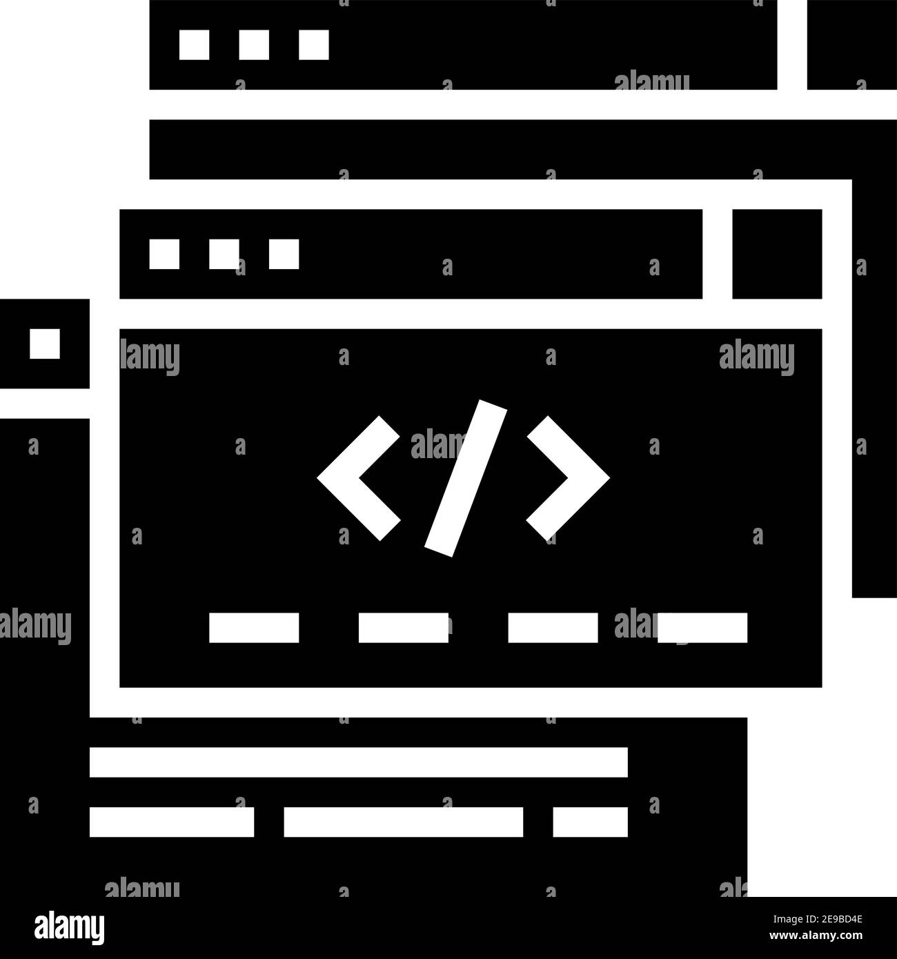 Windows programming Cut Out Stock Images & Pictures - Alamy