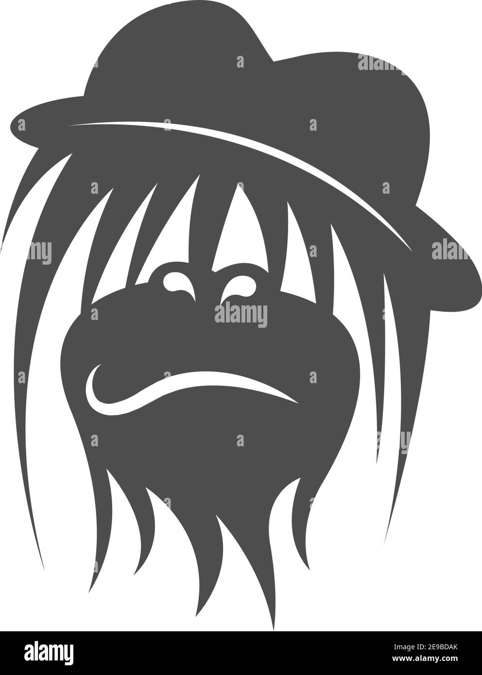 Monkey logo icon illustration vector flat design template Stock Vector ...