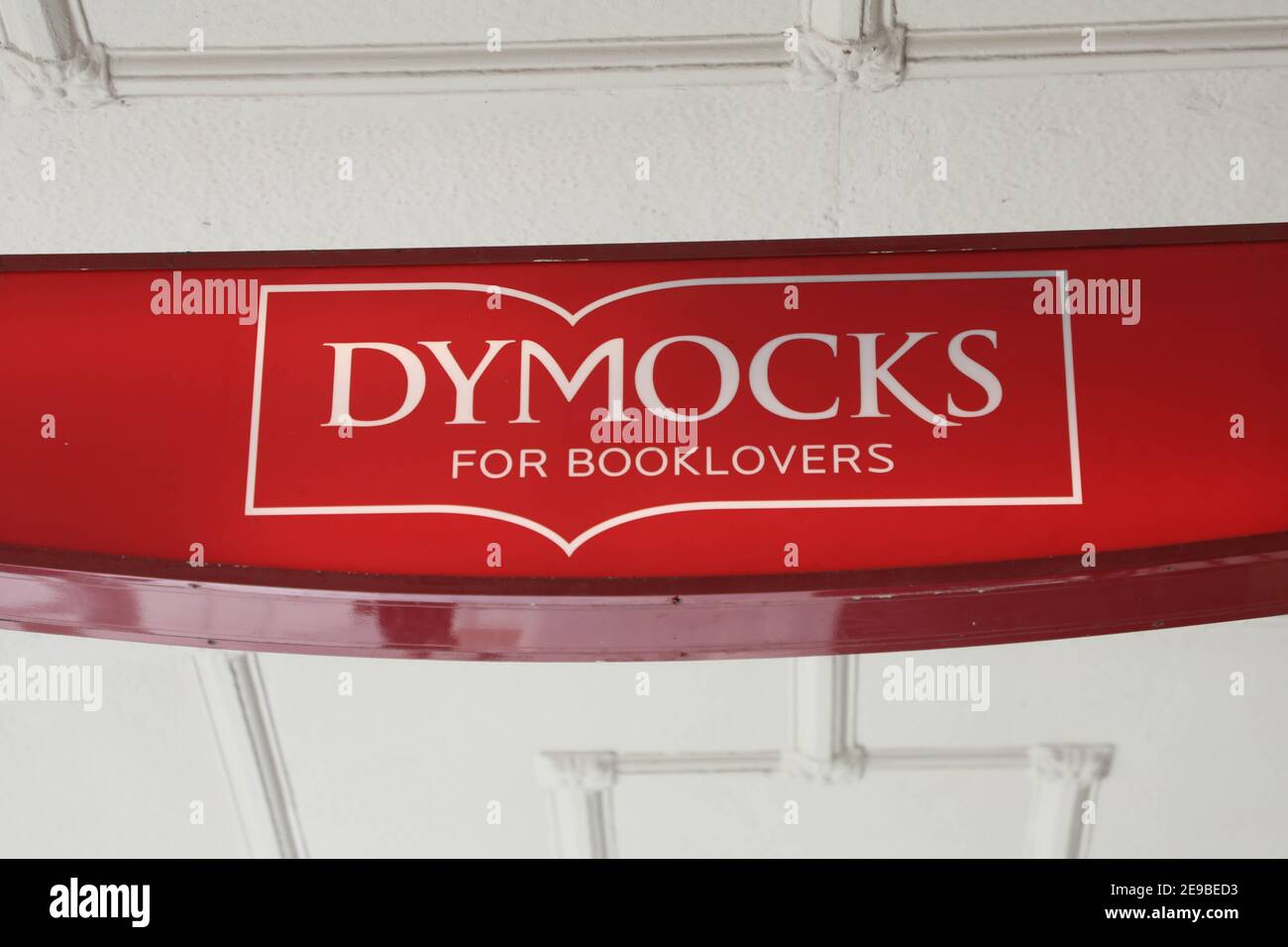 Dymocks book store signage, Street, Sydney, Australia Stock