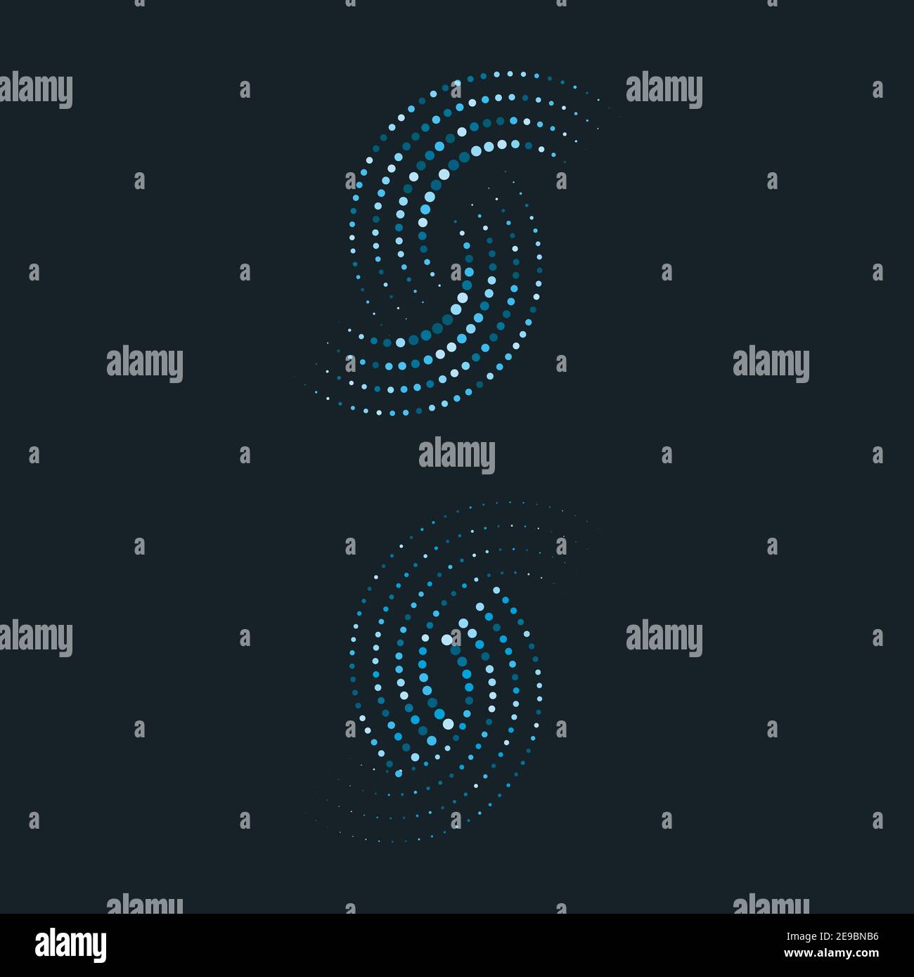 halftone circle dots vector illustration design Stock Vector Image ...