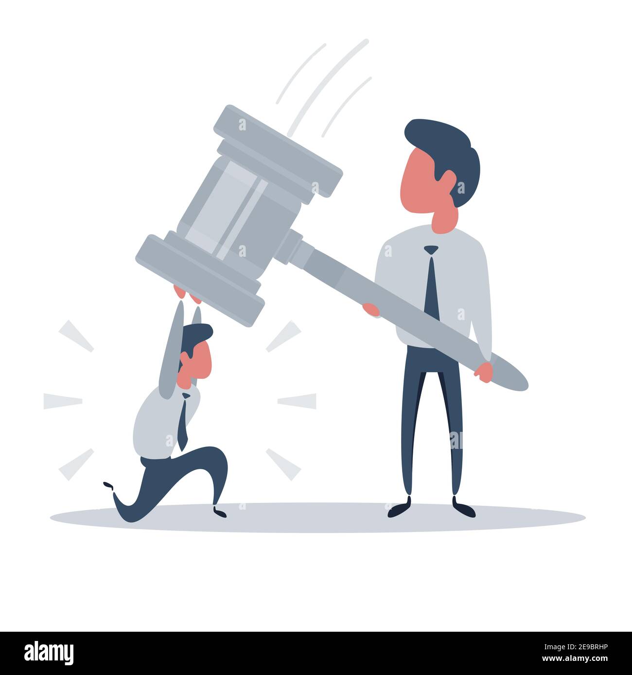 Rebelling against authority Stock Vector Images Alamy