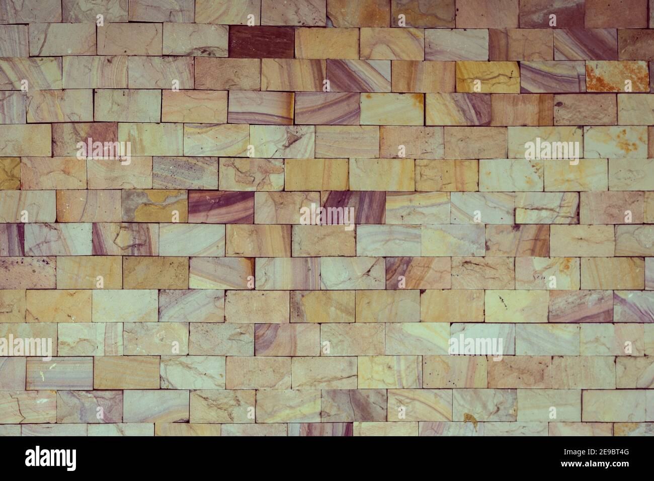 stone wall made with blocks background Stock Photo - Alamy