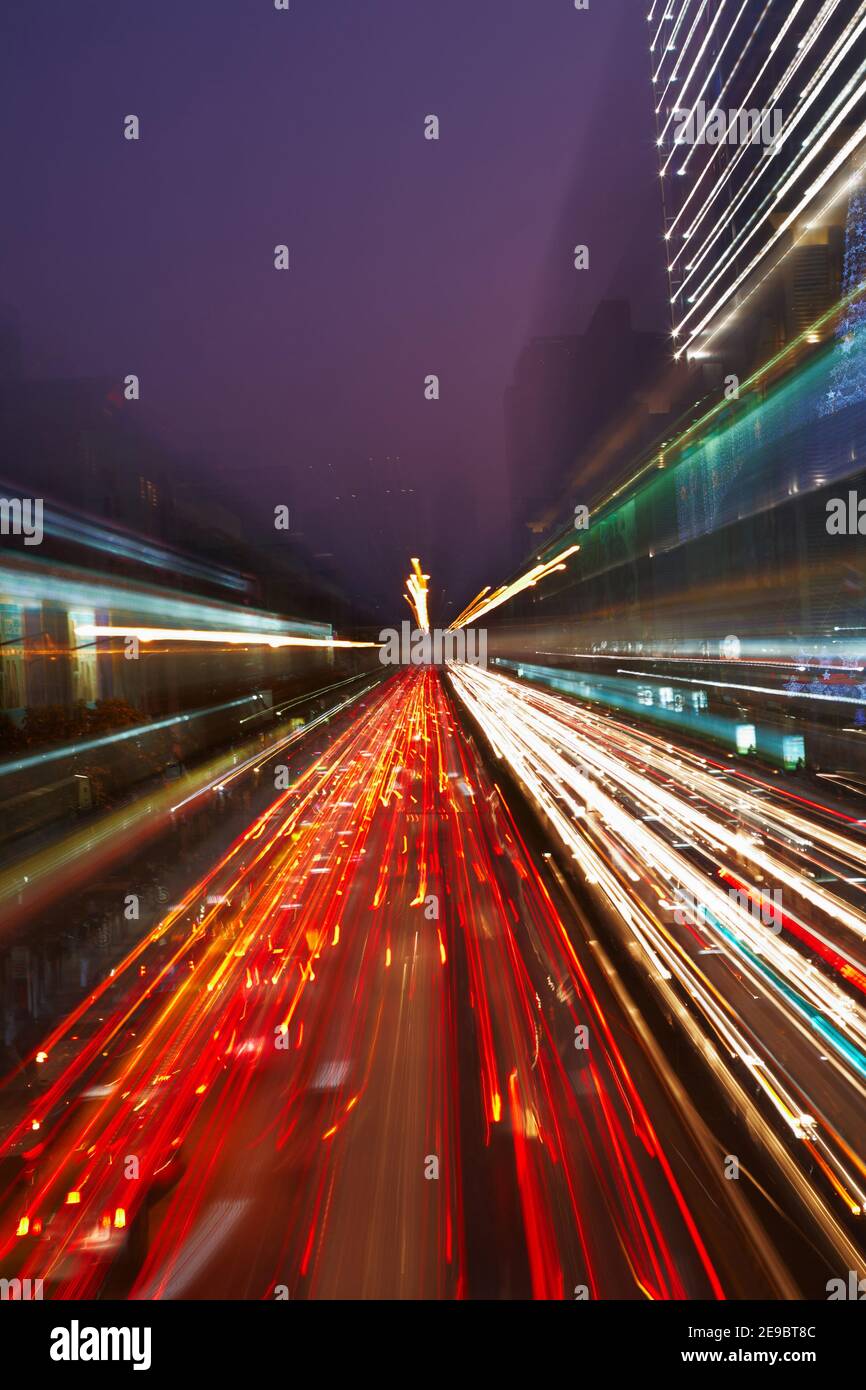 Car with zoom effect hires stock photography and images Alamy
