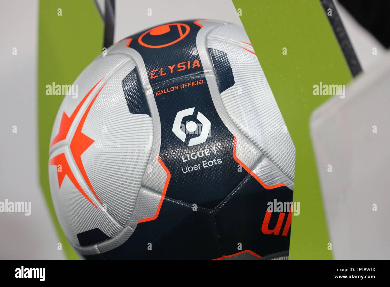 New Ballon Ligue 1 during the French championship Ligue 1 football match  between RC Lens and Olympique de Marseille on Februar / LM Stock Photo -  Alamy