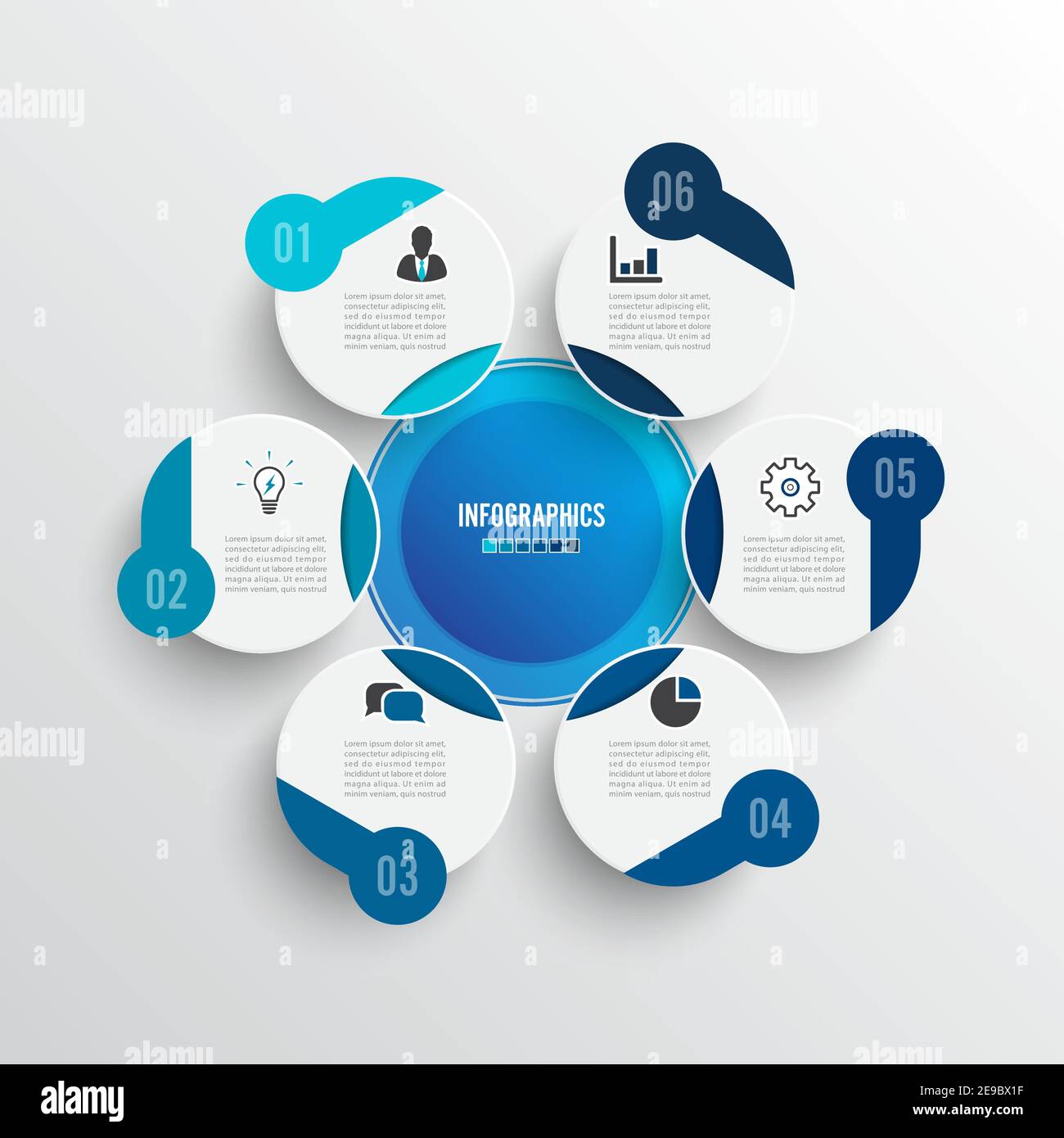 Infographic Template Business Vector Illustration