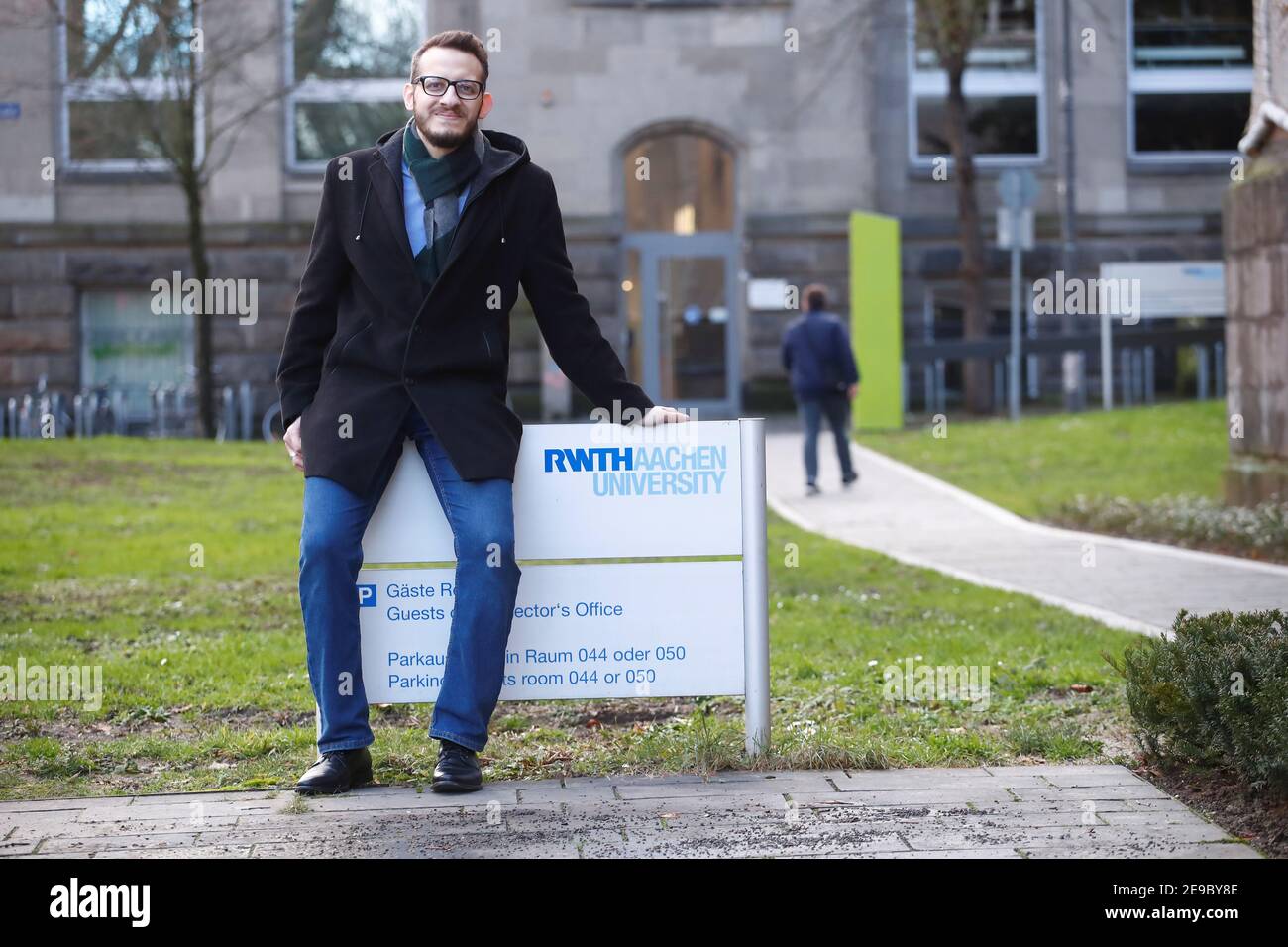 Syrian Abdul Kader Tizini who graduated with a master's degree in mechanical  engineering from RWTH Aachen,