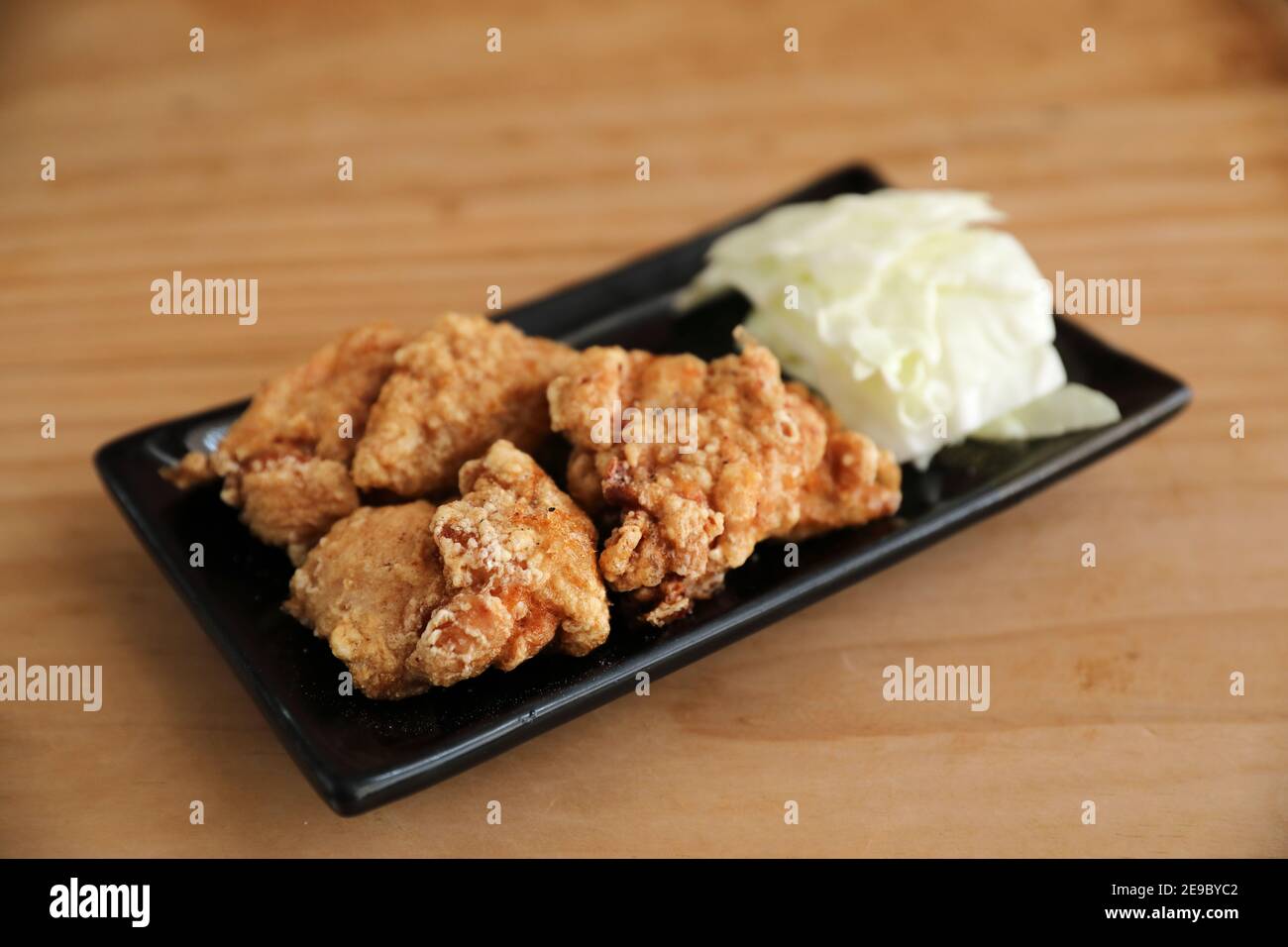 Fried chicken Japanese style karaage Stock Photo Alamy