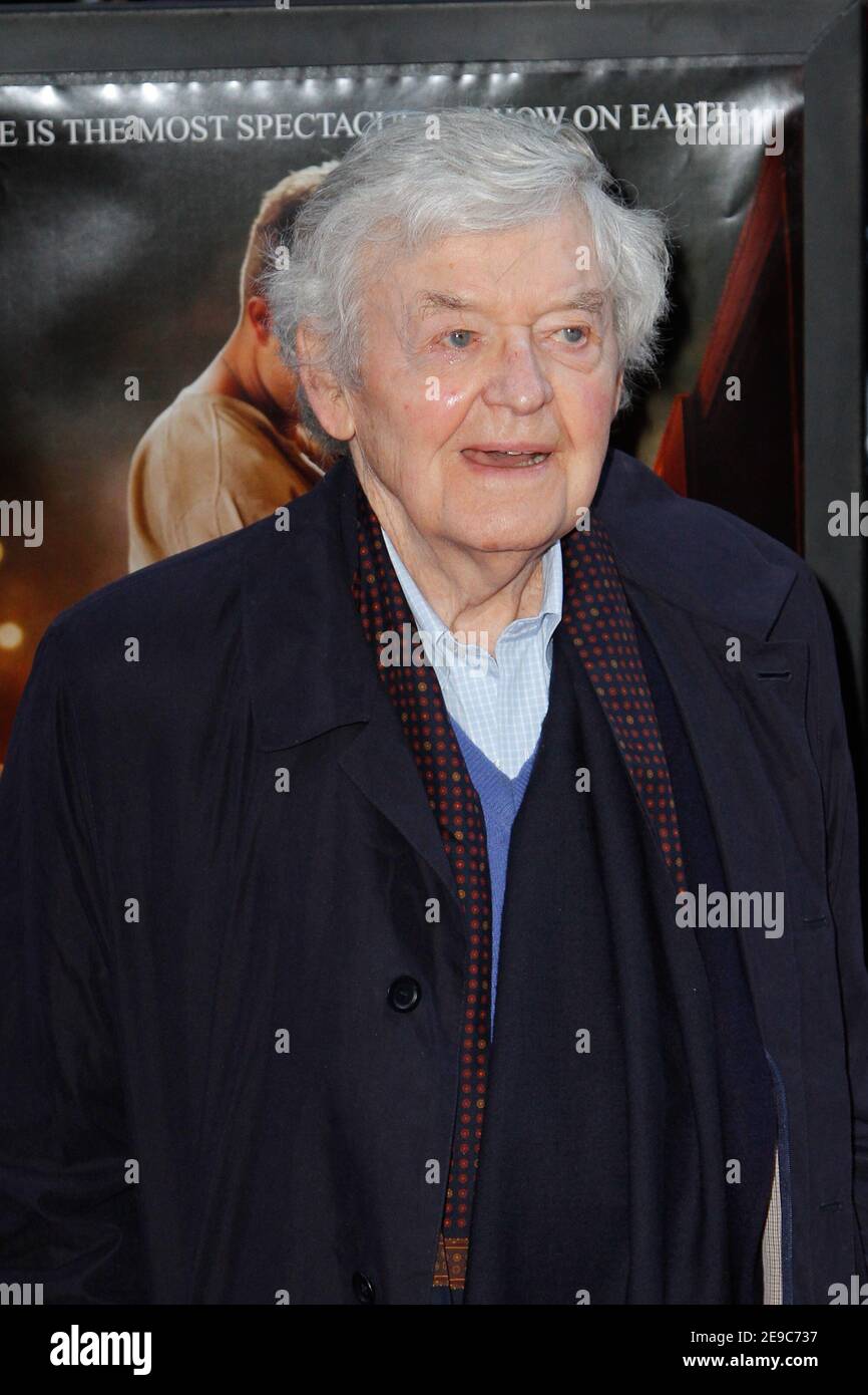 NEW YORK - APR 17: Actor Hal Holbrook attends the 'Water for Elephants' premiere at Ziegfeld Theatre on April 17, 2011 in New York City. Stock Photo
