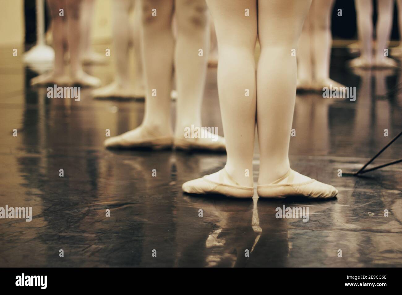 legs of ballet dancers in training Stock Photo Alamy
